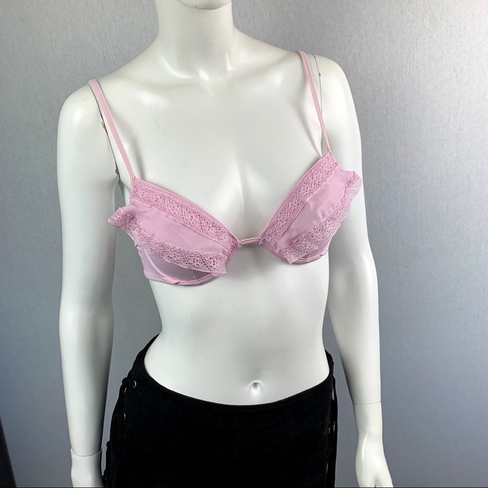 ❗️SOLD❗️Victorias Secret Ruffle Padded Swim Bra Bikini Top - Picture 12 of 13